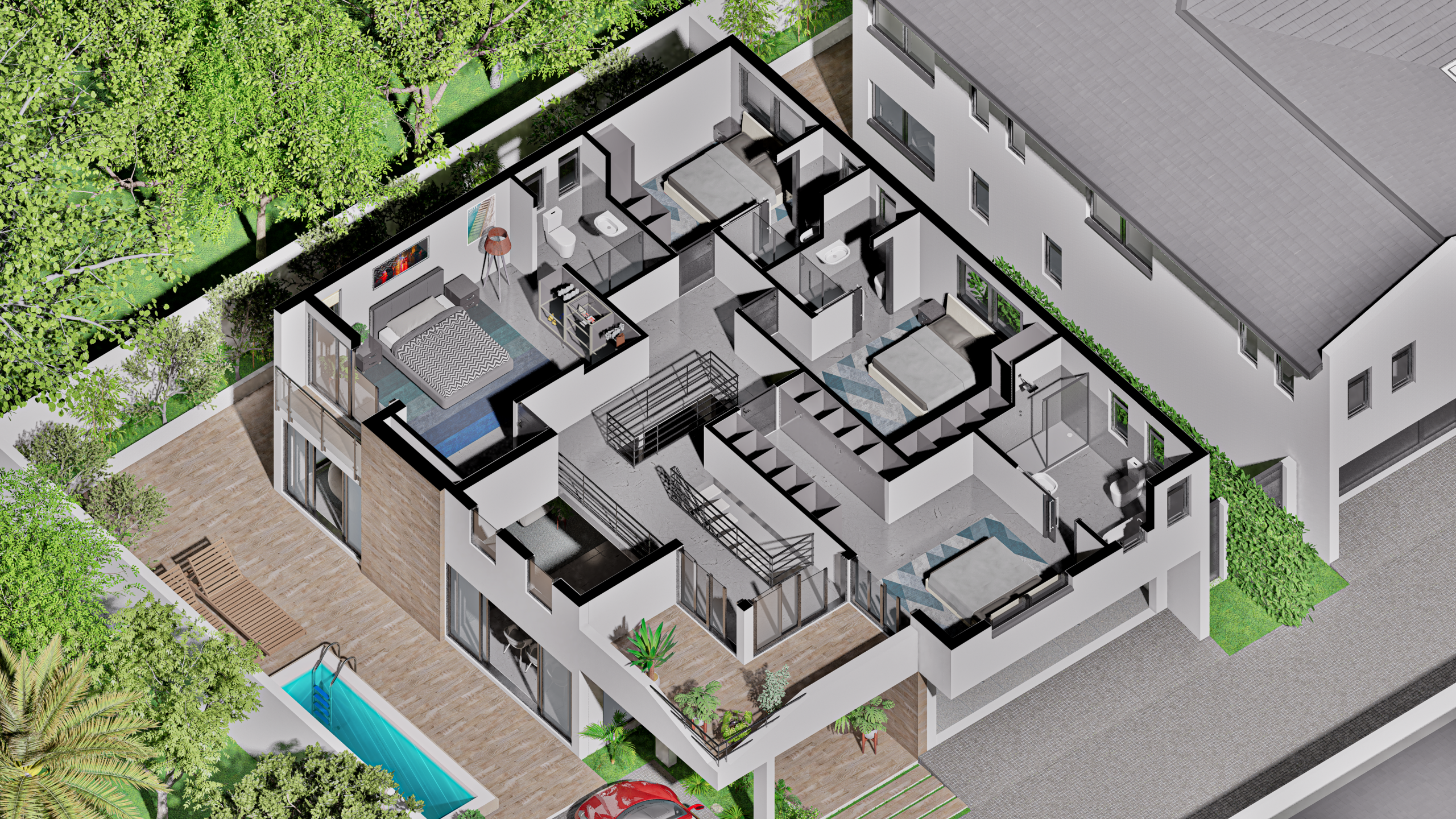 3d floor plan rendering cape town