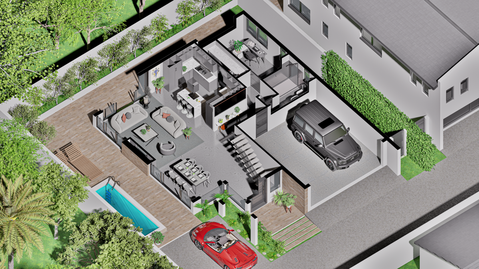 Stunning 3D Floor Plan Rendering Services Cape Town | Layout ...